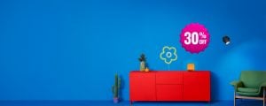 Lighting discounts on display: Fill your home with beautiful smart lighting.