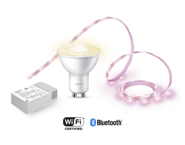 WiZ bulb and lightstrip